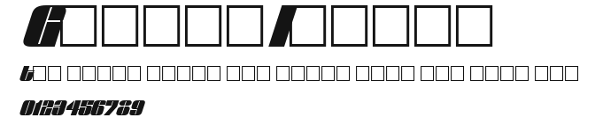 GlaserItalic Preview