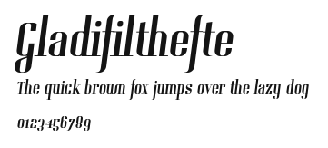 Gladifilthefte Preview