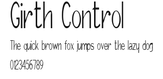 Girth Control Preview
