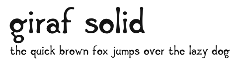 Giraf Solid Preview