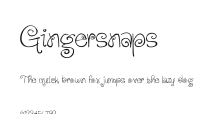 Gingersnaps Preview