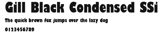 Gill Black Condensed SSi Preview