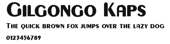Gilgongo Kaps Preview
