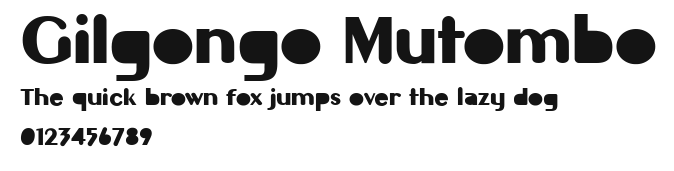 Gilgongo Mutombo Preview