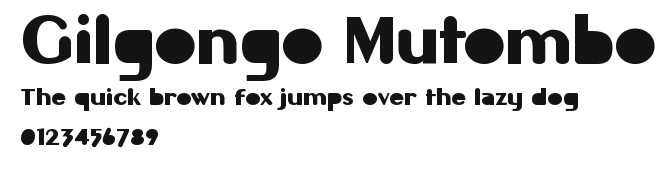 Gilgongo Mutombo Preview