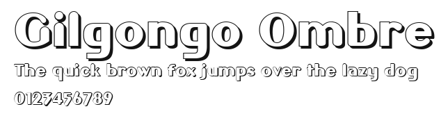 Gilgongo Ombre Preview