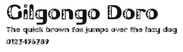 Gilgongo Doro Preview