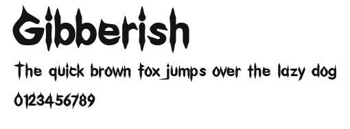 Gibberish Preview