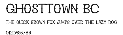 Ghosttown BC Preview