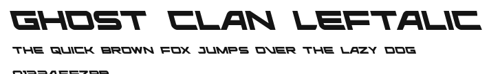 Ghost Clan Leftalic Preview