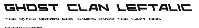 Ghost Clan Leftalic Preview