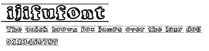 ijifufont Preview