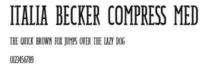 Italia Becker Compress Med Preview