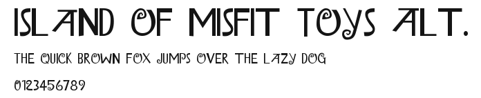 Island of Misfit Toys Alt. Preview