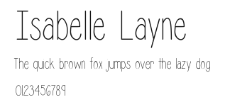 Isabelle Layne Preview