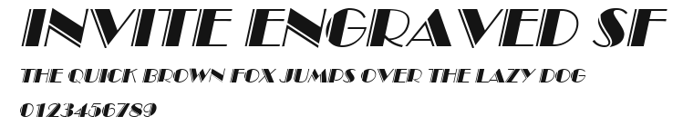 Invite Engraved SF Preview