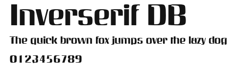 Inverserif DB Preview