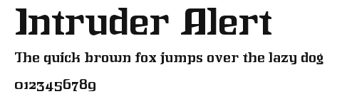 Intruder Alert Preview