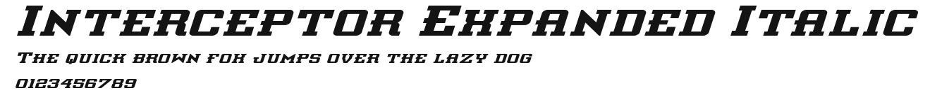 Interceptor Expanded Italic.ttf