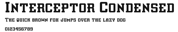 Interceptor Condensed Preview