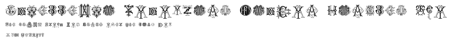 Intellecta Monograms Random Samples Two Preview