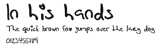 In his hands Preview