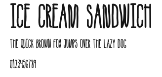 Ice Cream Sandwich Preview