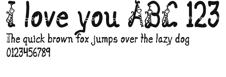 I love you ABC 123 Preview