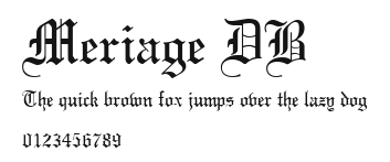 Meriage DB Preview