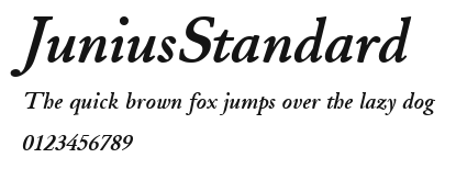 JuniusStandard Preview