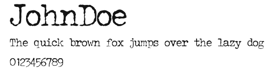 JohnDoe Preview