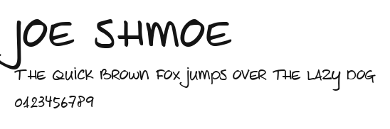Joe Shmoe Preview