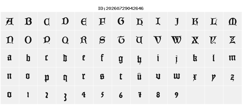 Character Map