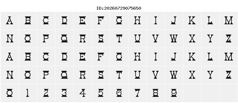 Character Map