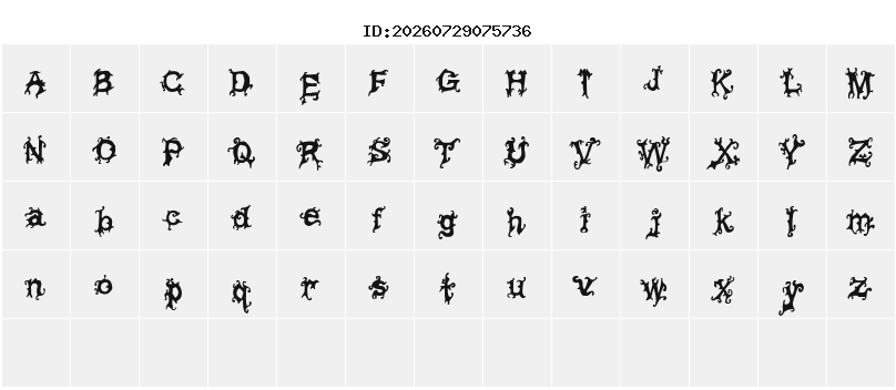 Character Map