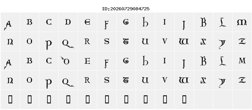 Character Map