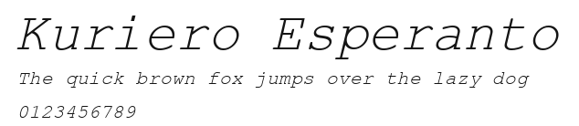 Kuriero Esperanto Preview