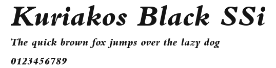 Kuriakos Black SSi Preview