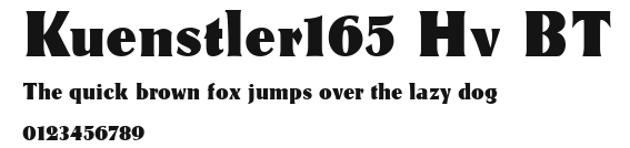 Kuenstler165 Hv BT Preview