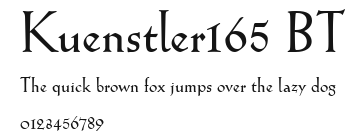 Kuenstler165 BT Preview