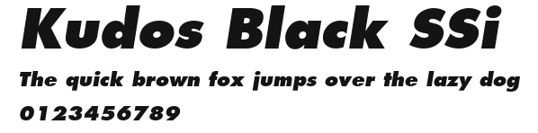 Kudos Black SSi Preview