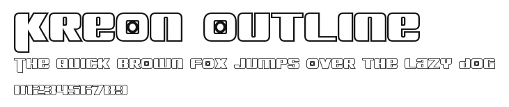Kreon Outline Preview