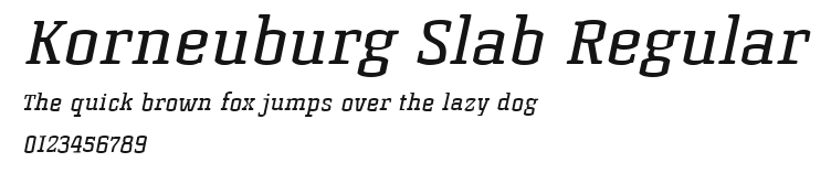 Korneuburg Slab Regular Preview