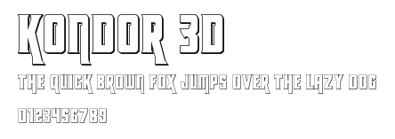 Kondor 3D Preview