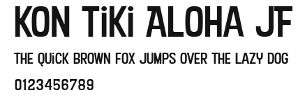 Kon Tiki Aloha JF Preview