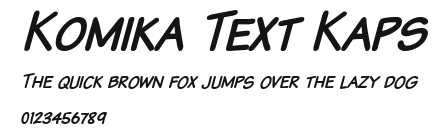 Komika Text Kaps Preview