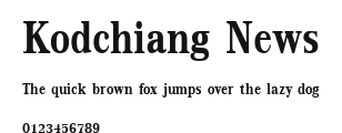Kodchiang News Preview