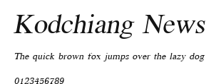 Kodchiang News Preview