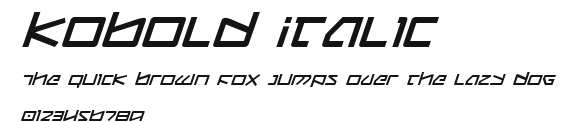 Kobold Italic Preview