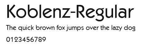 Koblenz-Regular Preview